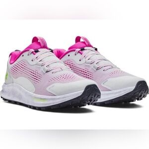 NEW 8.5 Women’s Under Armour 8 1/2 Shoes White Pink New In Box Running